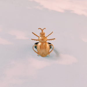 Anillo Escarabajo Grande