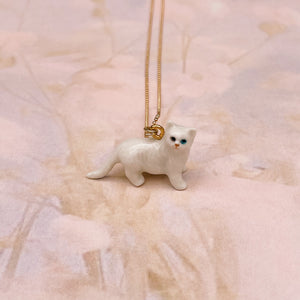 Porcelana Gato Blanco