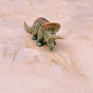 Porcelana Decoración Dinosaurio Triceratops